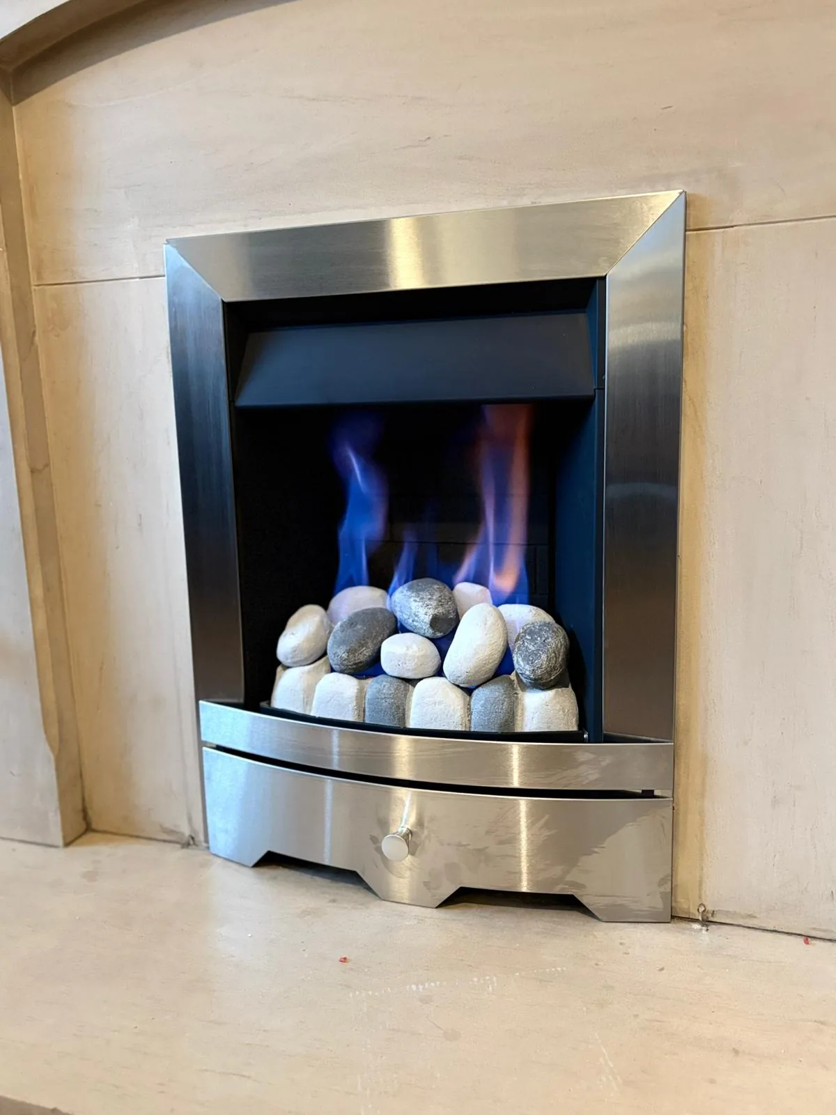 Gas fire work by A.T. Plumbing & Heating