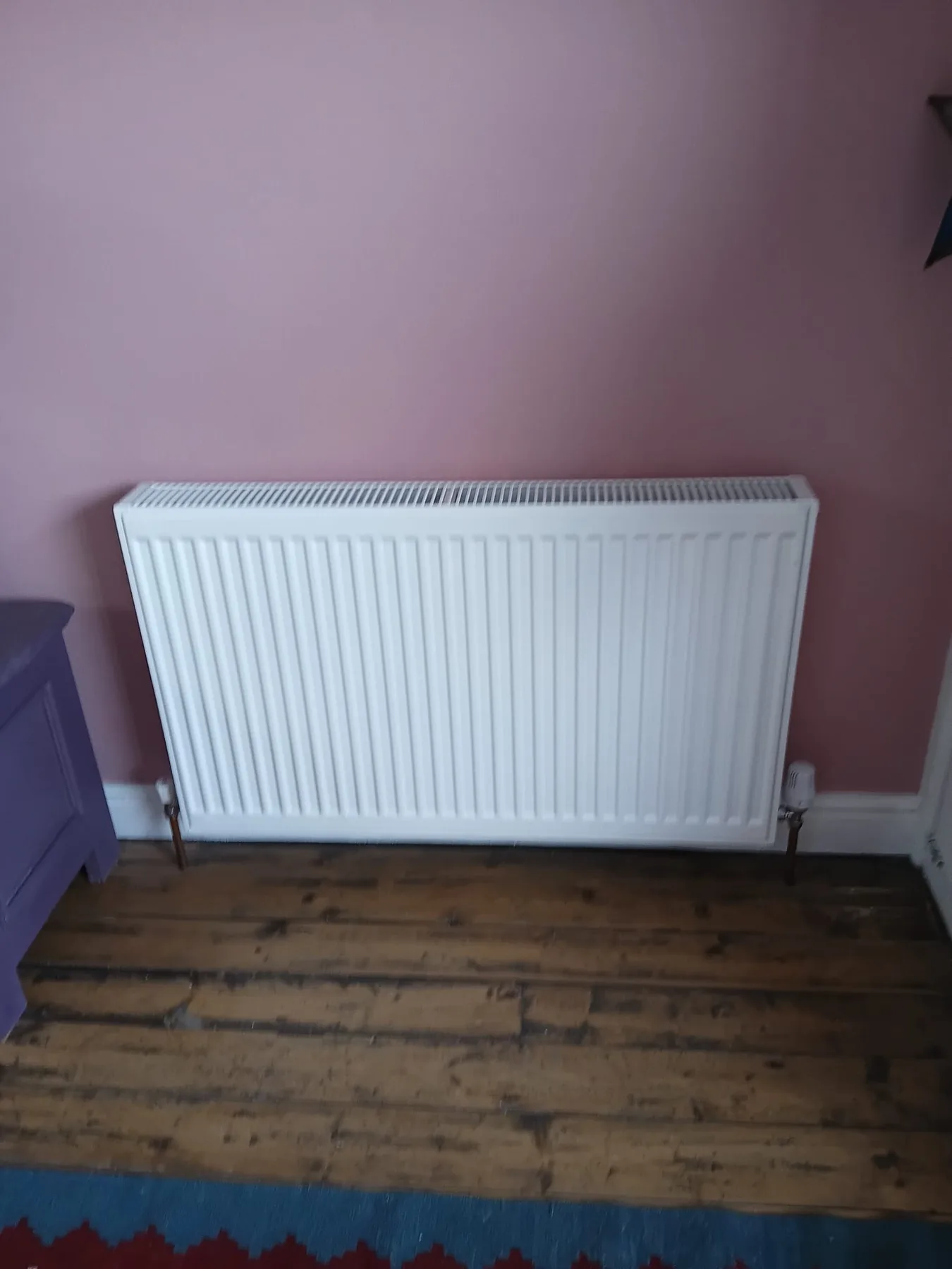 Radiator installation
