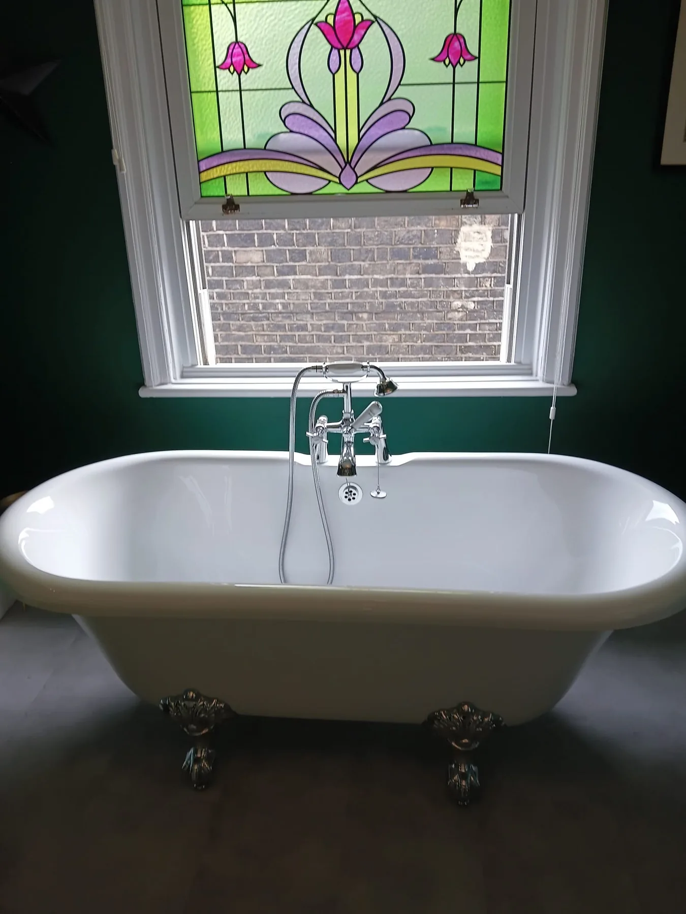 Traditional basin and radiator plumbing work by A.T. Plumbing & Heating